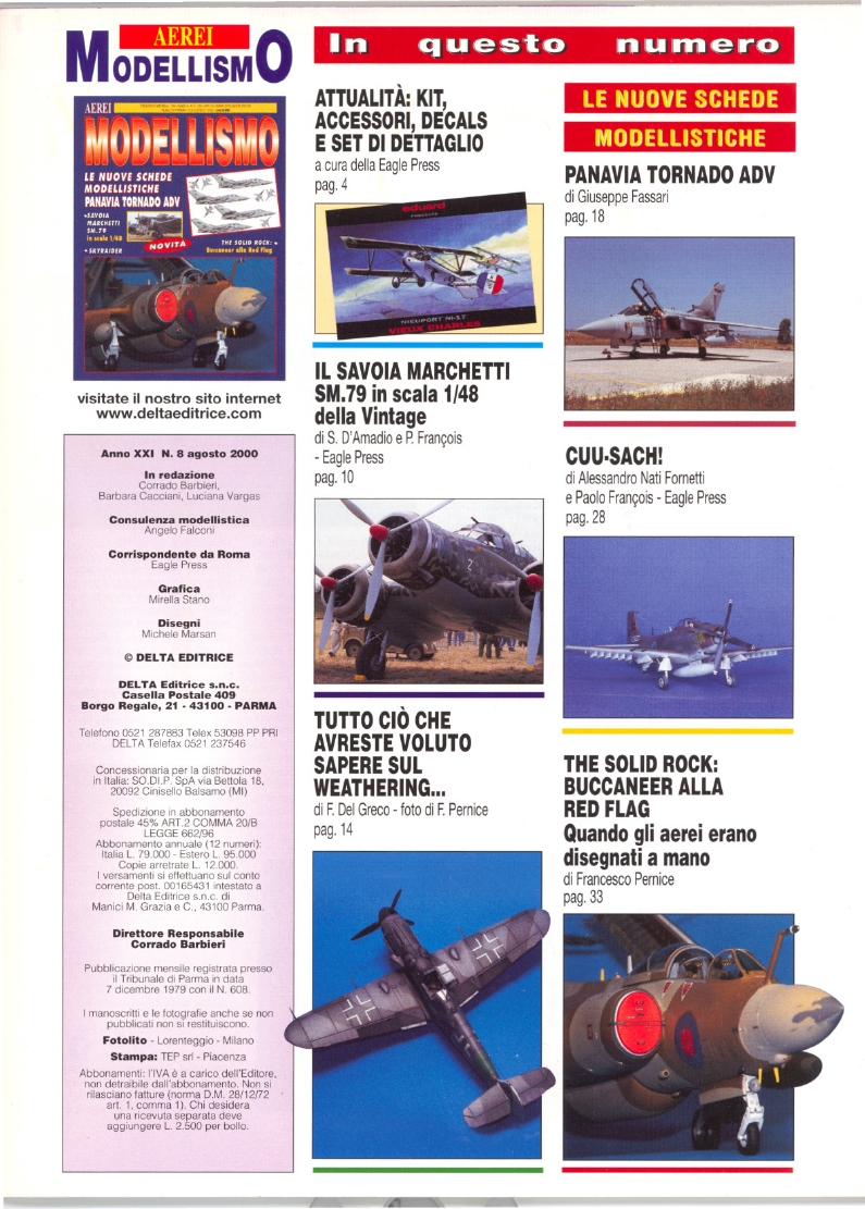 Aerei Modellismo 2000-08